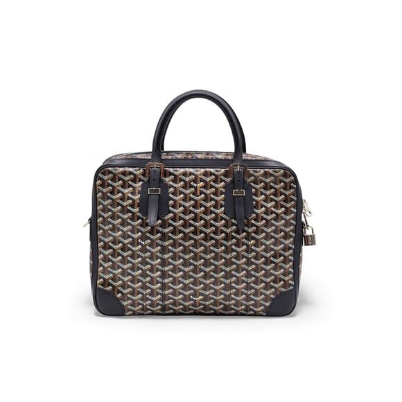 Goyard Ambassade PM Briefcase Business Handbag CHN020229 173243 Black - Picture 3 of 13